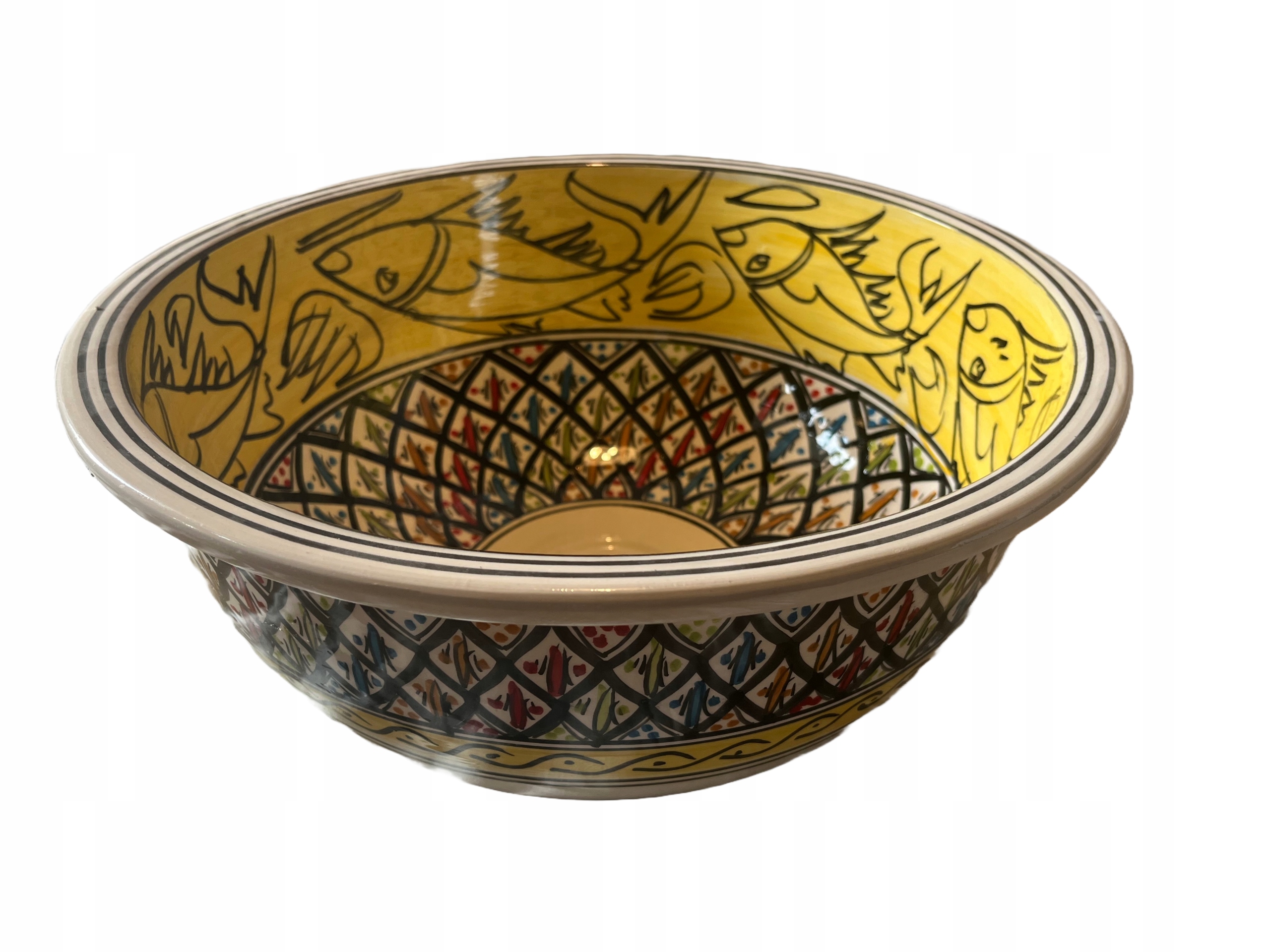 Orientální Keramické Umyvadlo Dřez @maroko@ @unikát@ @ruční Práce@