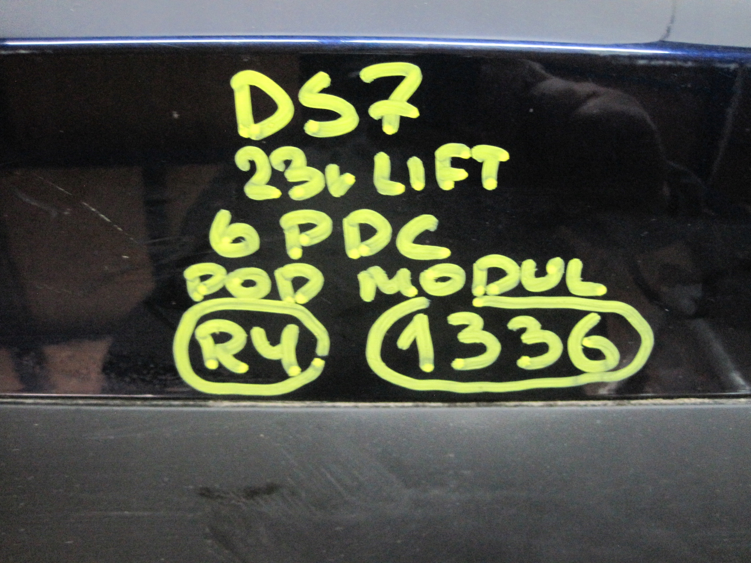 bumper rear part rear CITROEN DS7 6 PDC 23R LIFT