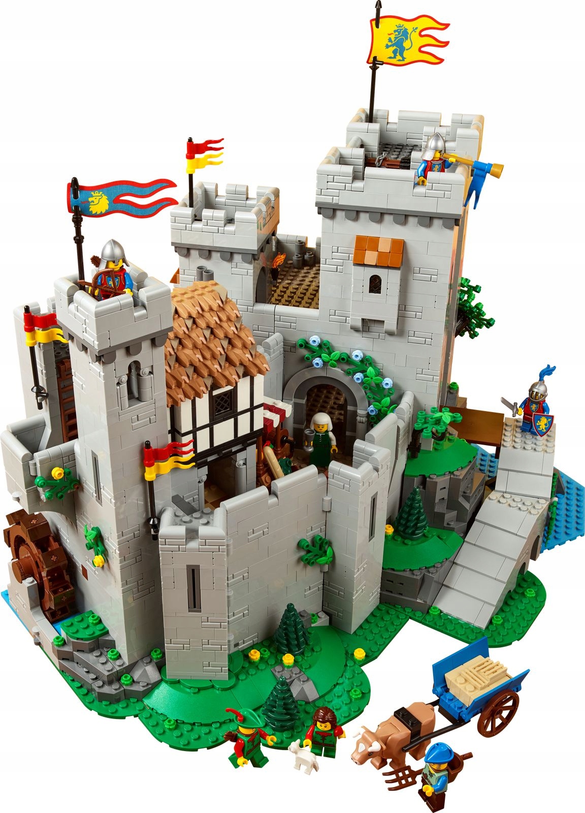 Lego Icons 10305 Zámek rytířů erbu Lev