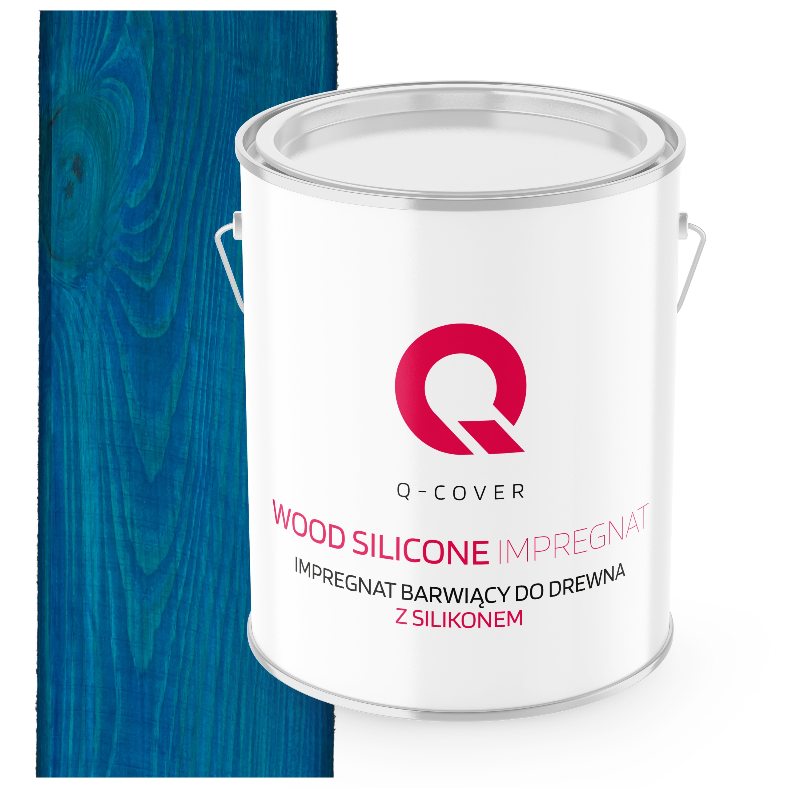 Impregnační Nátěr Na Dřevo S Ochranným Silikonem, Stálobarevný, Modrý, 2,5 L