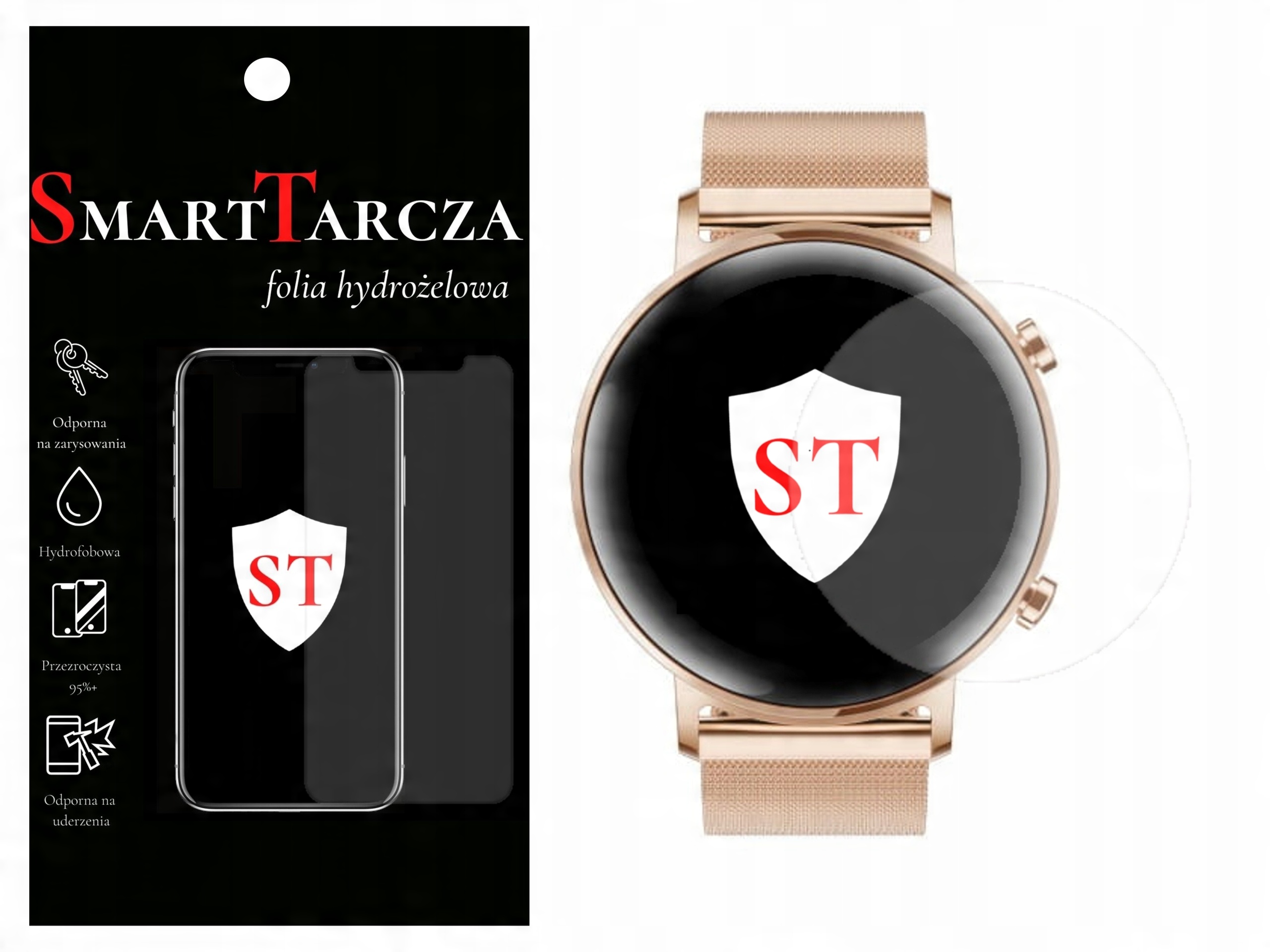 

6X Folia Hydrożel Do Huawei Watch GT2 Elegant 42MM
