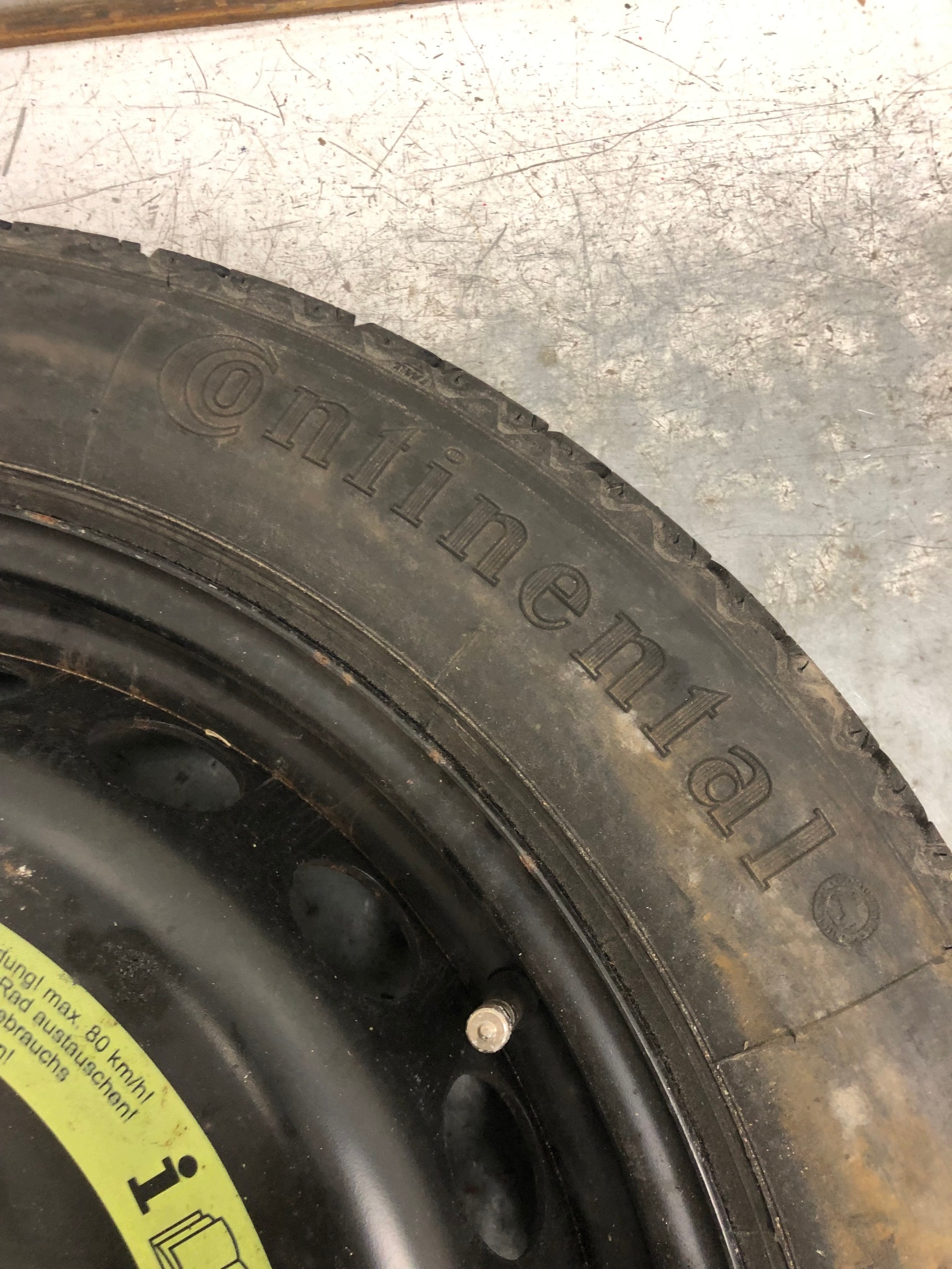 wheel spare 17" MERCEDES W203 2094000302