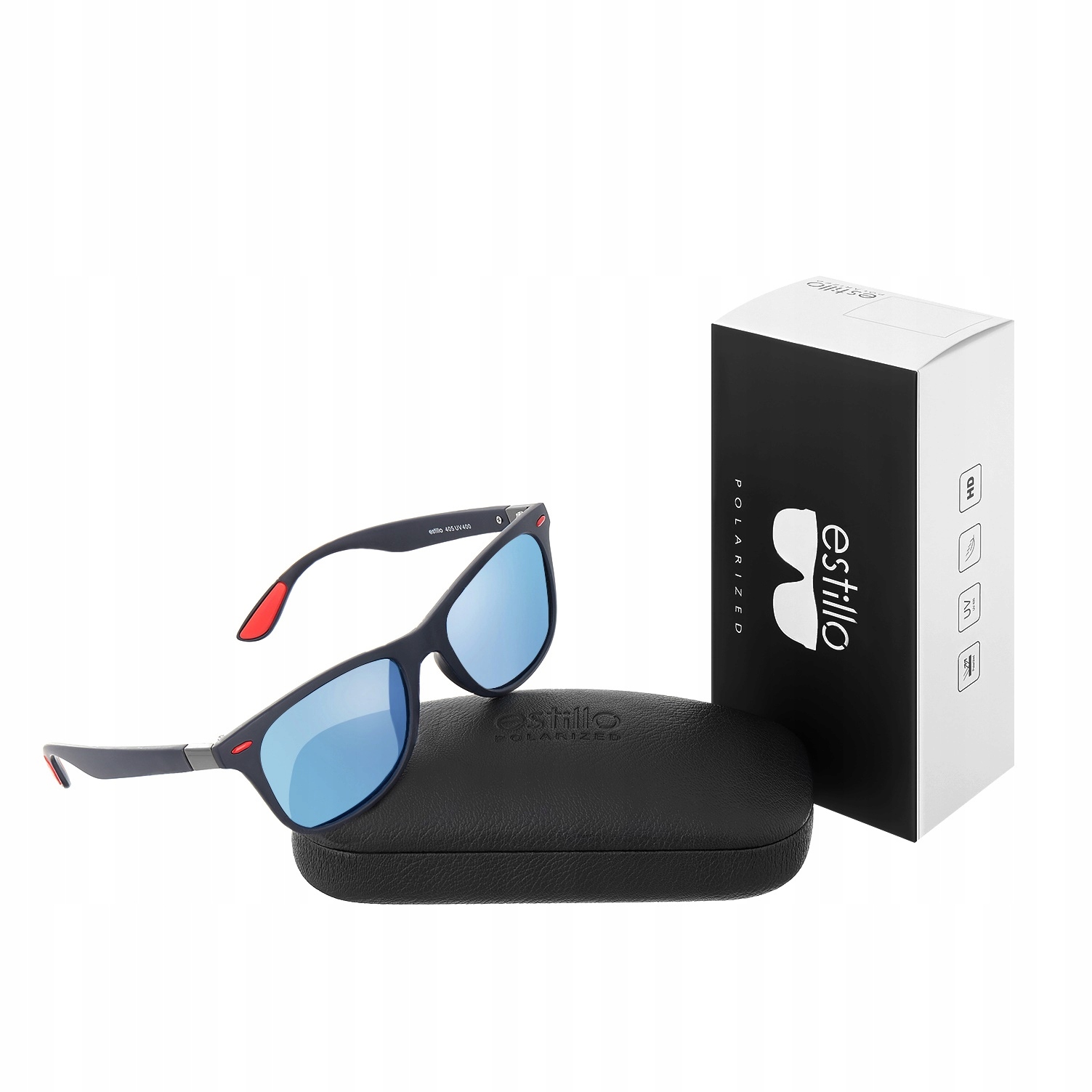 Polarizačné okuliare Nerd slnečné zrkadlo značky Estillo Darčeky