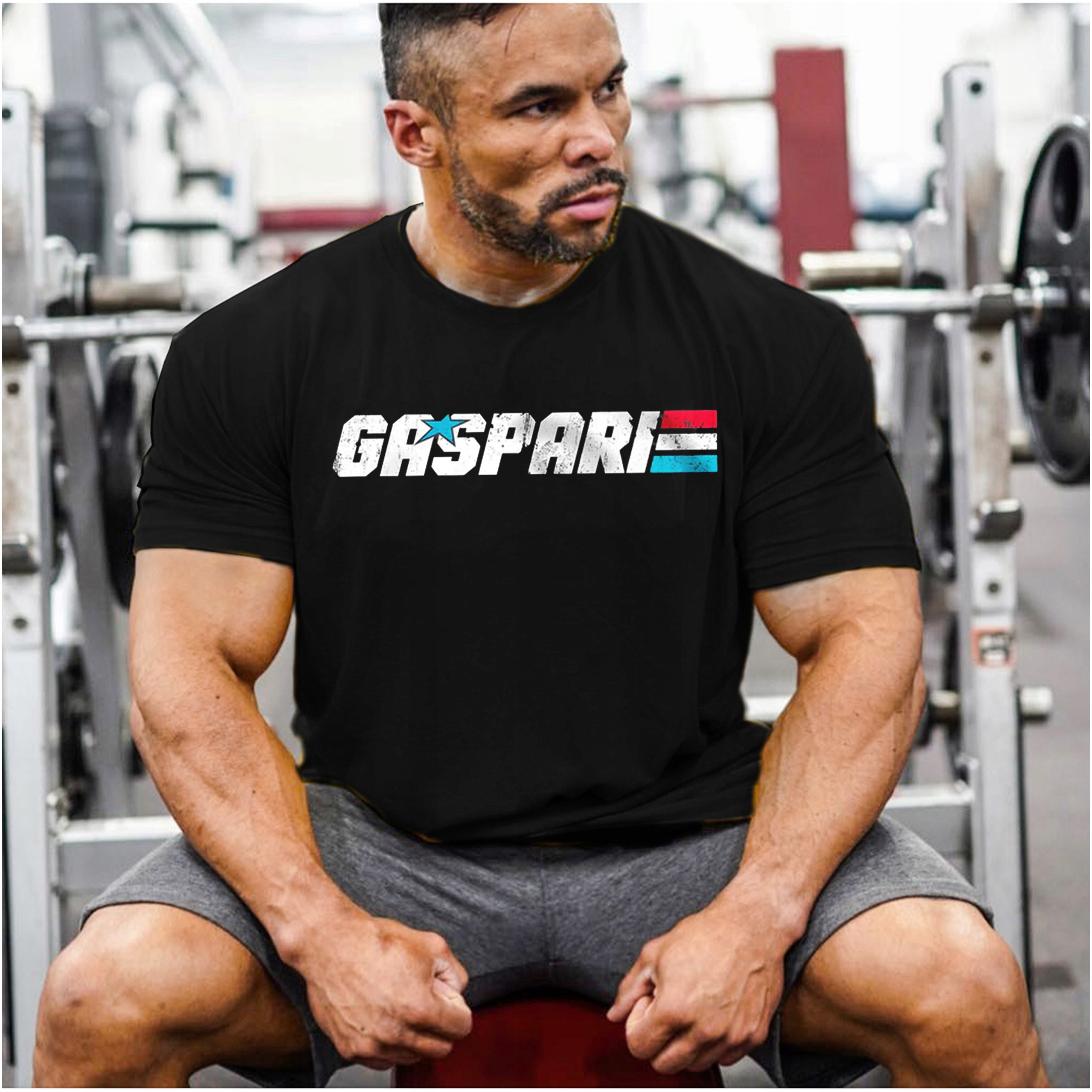 Gaspari T-Shirt Black L KOSZULKA CZARNA SPORTOWA EAN (GTIN) 5904815174473