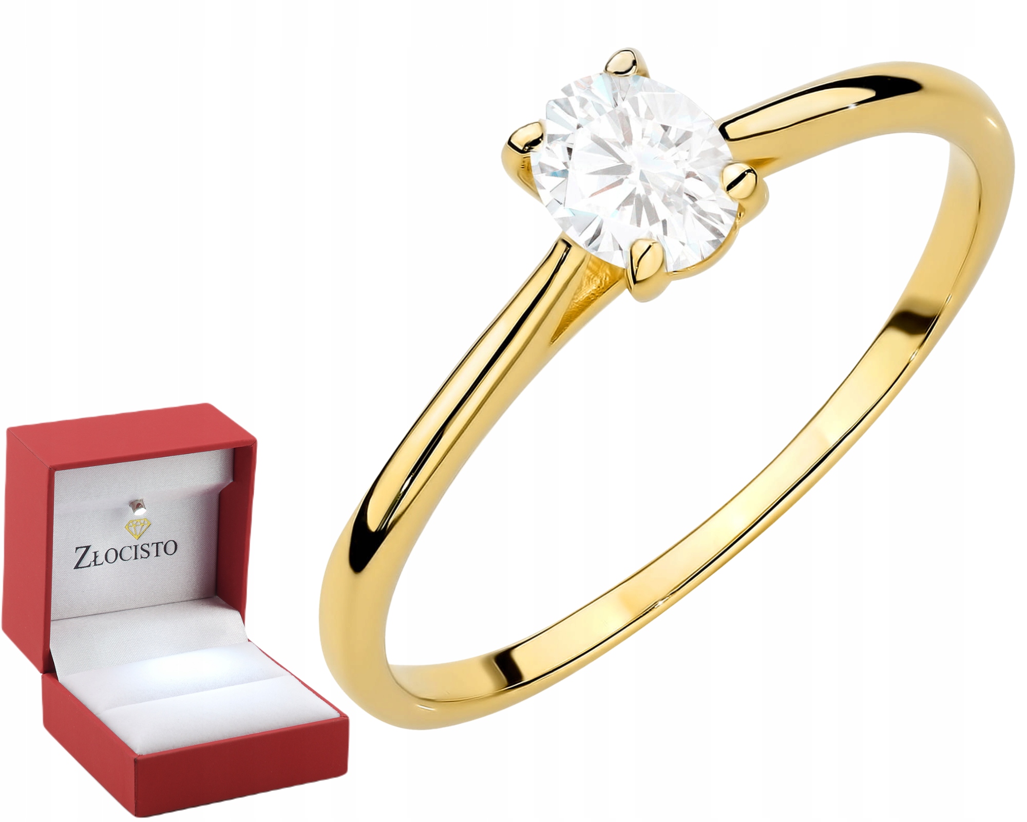 Prstýnek Prsten Ryzost 585 S Laboratorním Diamantem, Módní A Stylový