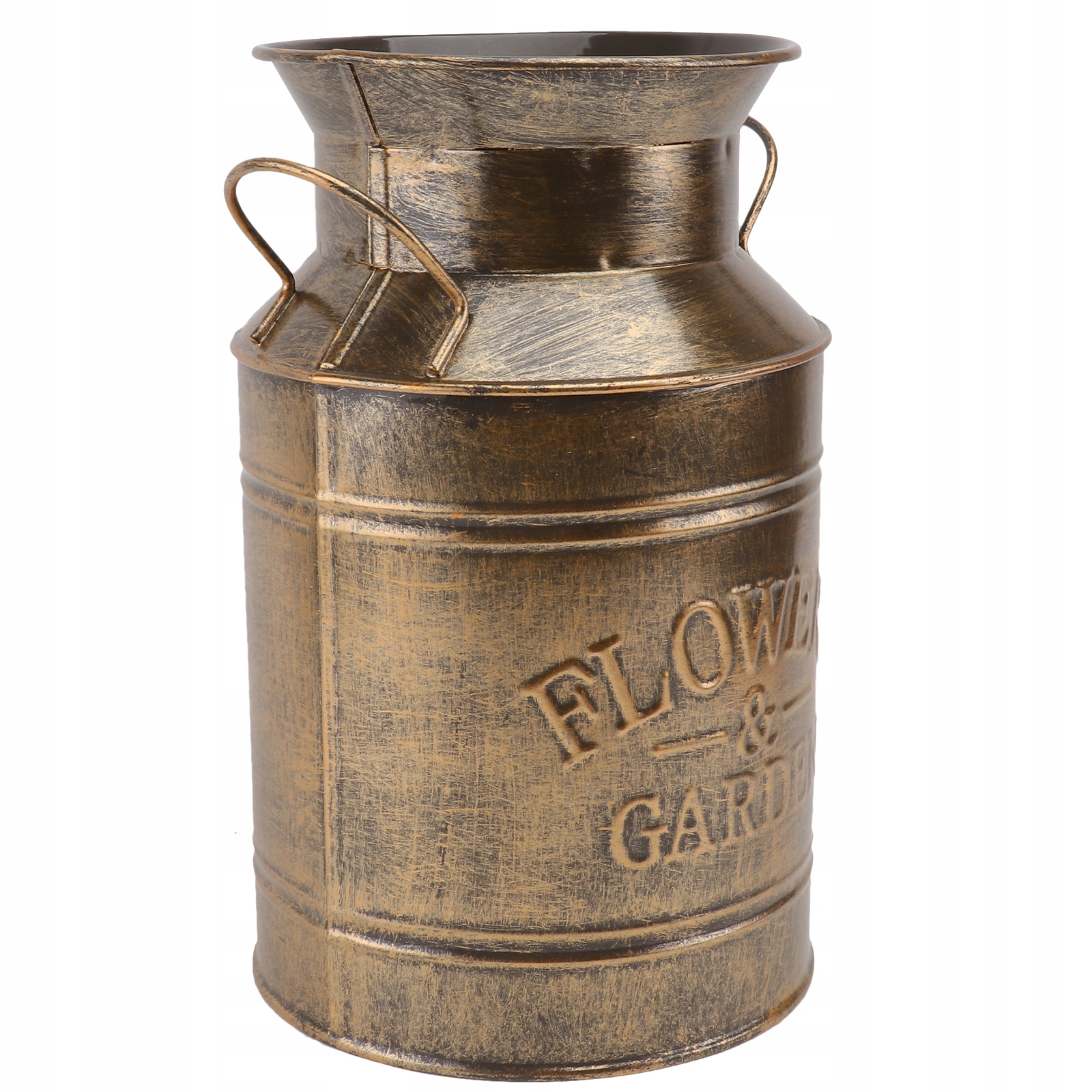 OZDOBNY WAZON OCYNKOWANY DO STARYCH BLASZANYCH wiader Materiał inny materiał