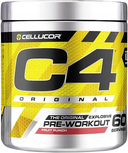 Cellucor předtréninkovka, C4 Original, Fruit Punch, prášek 408 g