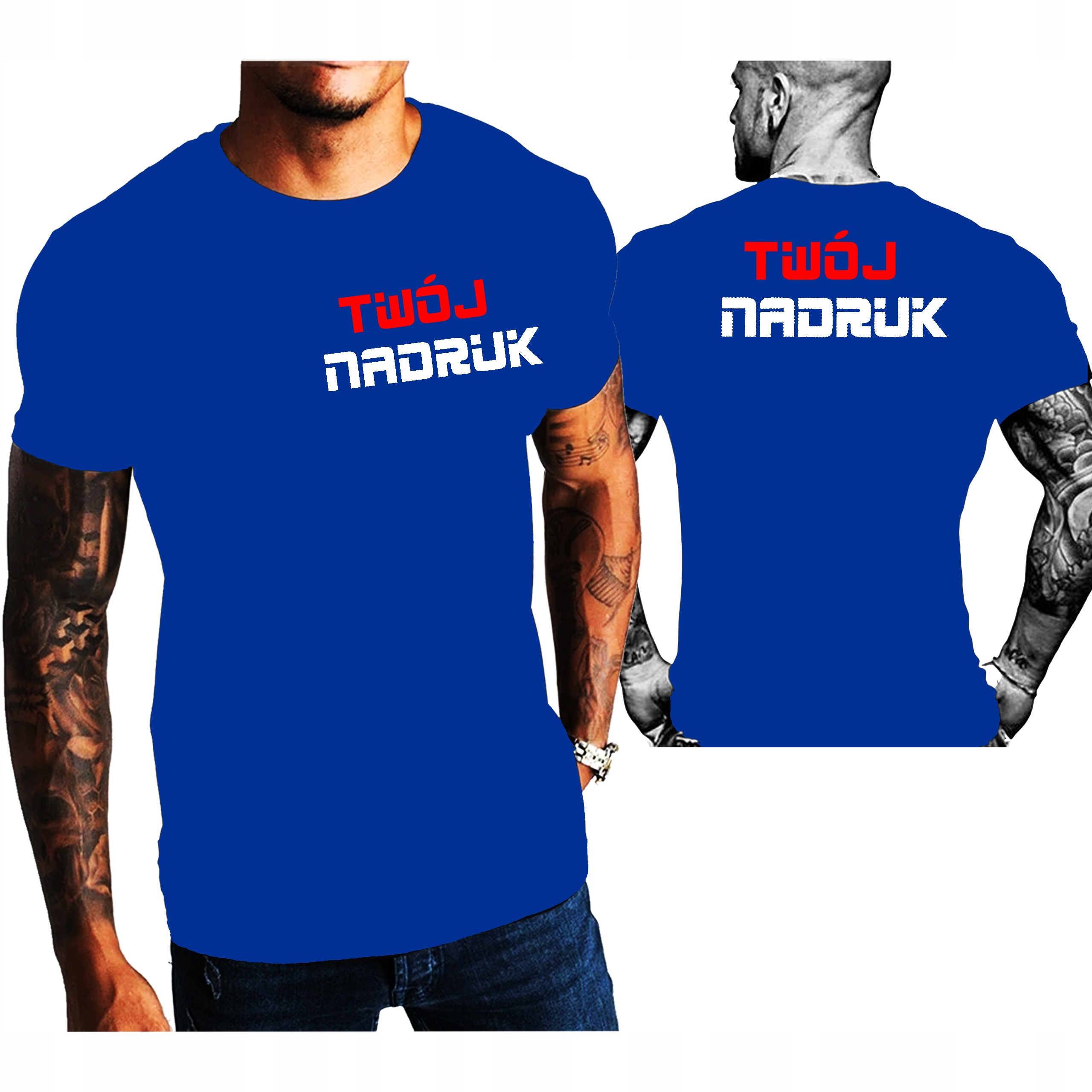 

Koszulka z własnym napisem / nadrukiem / logo M