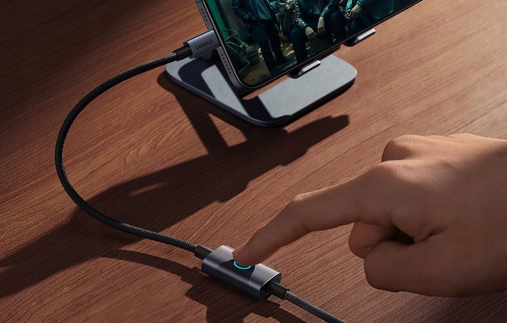 BASEUS ADAPTER USB-C DO DISPLAYPORT KABEL 1,5M OPLOT 8K@ 60HZ 100W HDR Marka Baseus