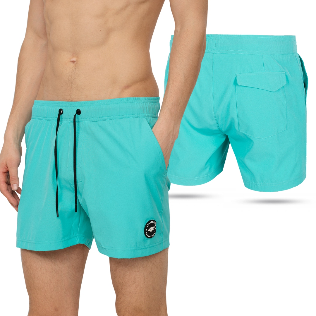 

4F Męskie Szorty Krótkie Spodenki Kąpielowe Turkus