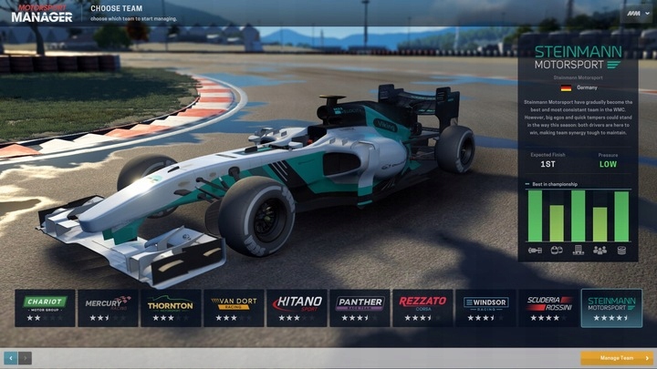 MOTORSPORT MANAGER PL + 2 DLC STEAM KLUCZ + GRATIS Producent Visual Concepts