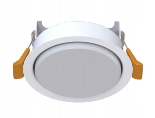 Stropní podomítková lampa s bílou drážkou do obývacího pokoje, kanceláře, kuchyně Uno S