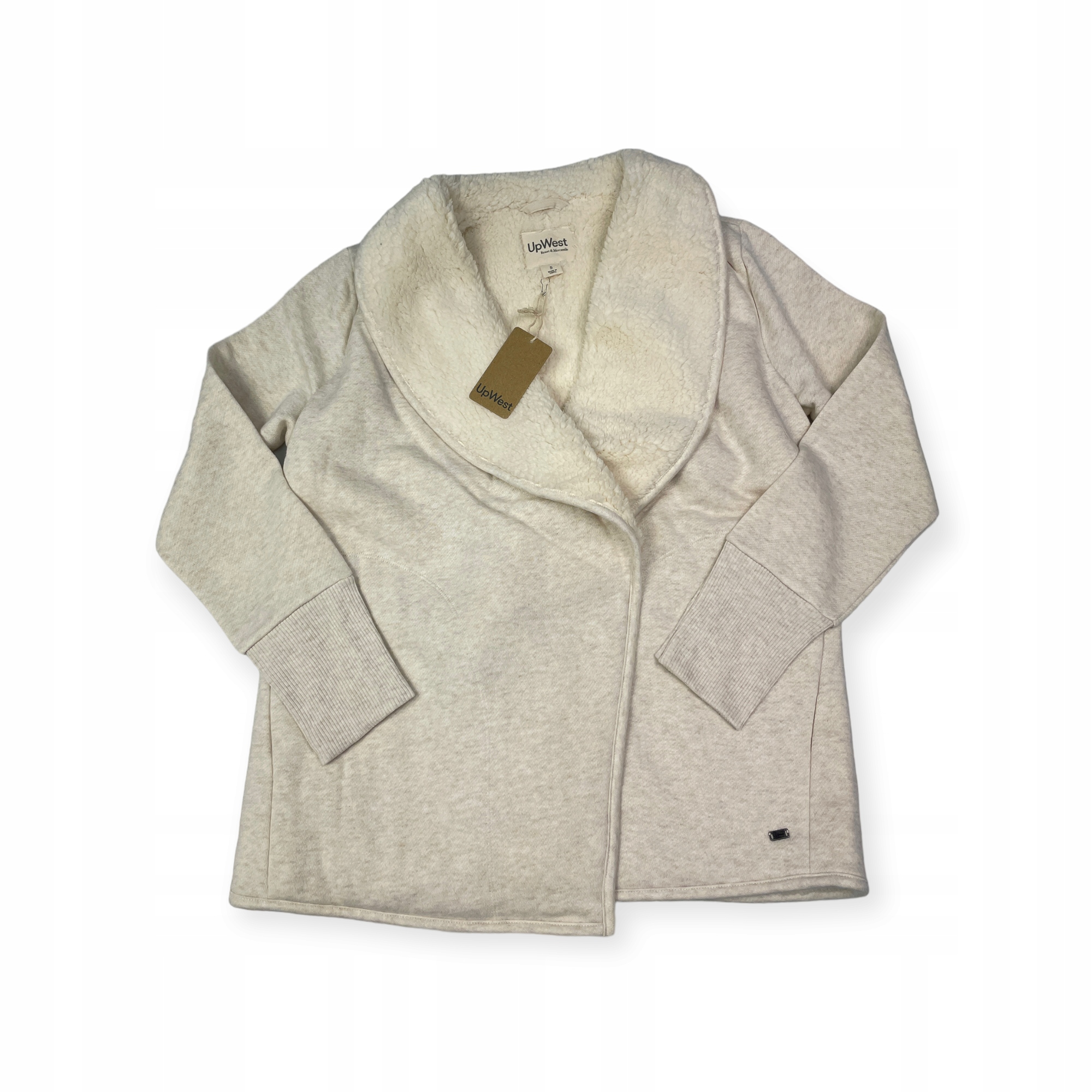 Přehoz mikina s kožíškem Up West S