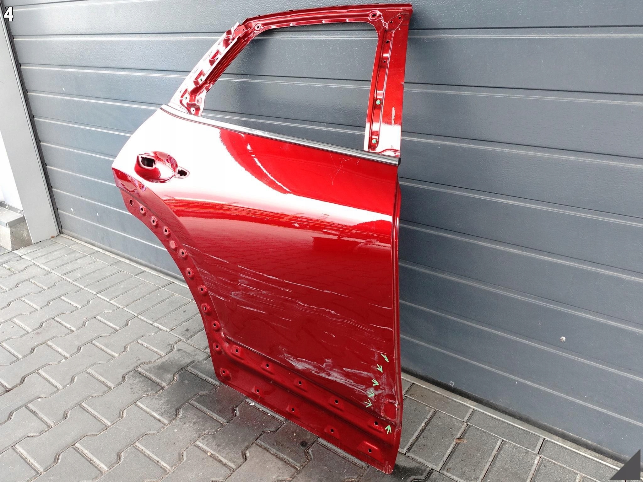 MAZDA CX-30 CX30 19- door right rear part + moulding / CHROM