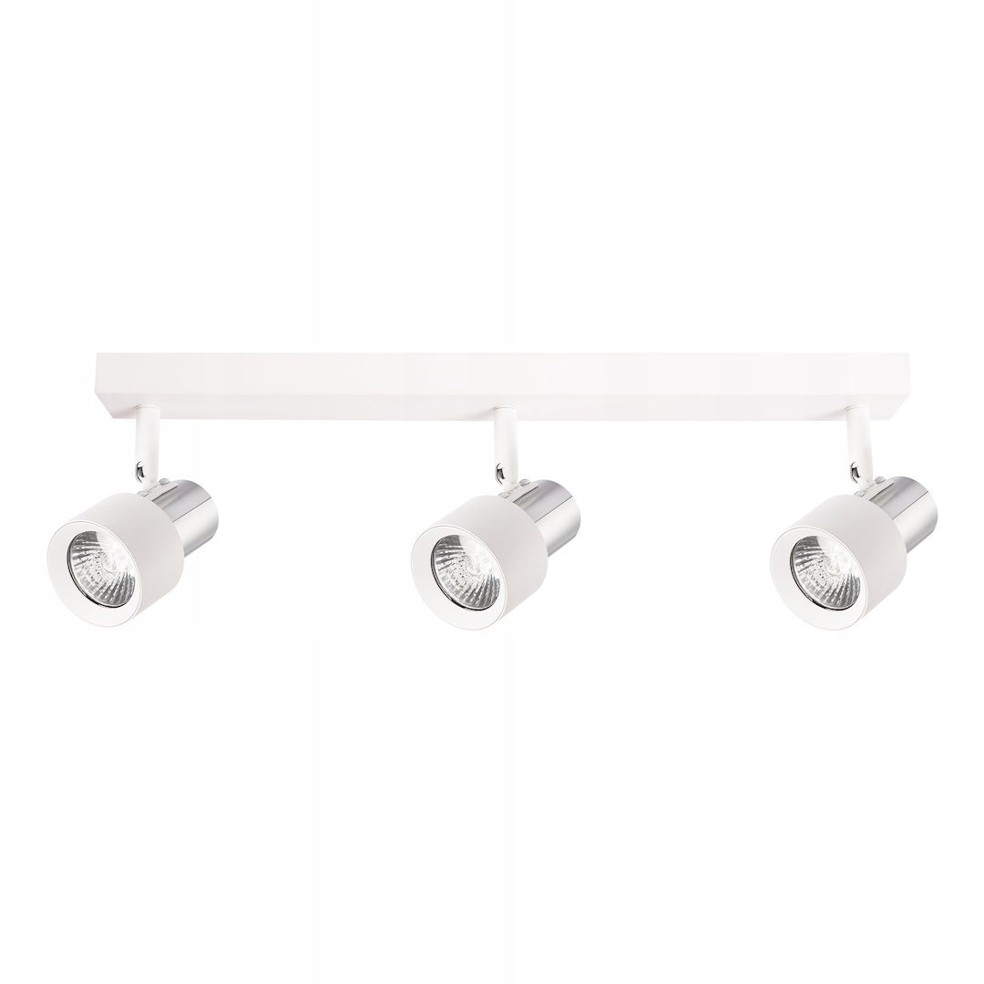 Stropní Svítidlo Cino 3xGU10 Bílá Chrom