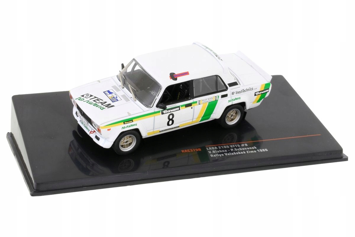 Lada 2105 Vfts #8 V.Blahna Valasska 1986 1/43 ixo