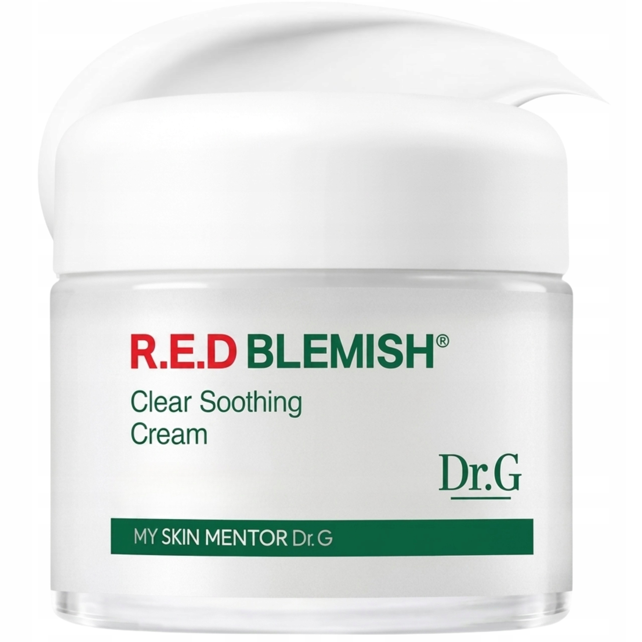 Zklidňující krém pro citlivou pokožku Dr.G Red Blemish Clear Soothing Cream 70 ml