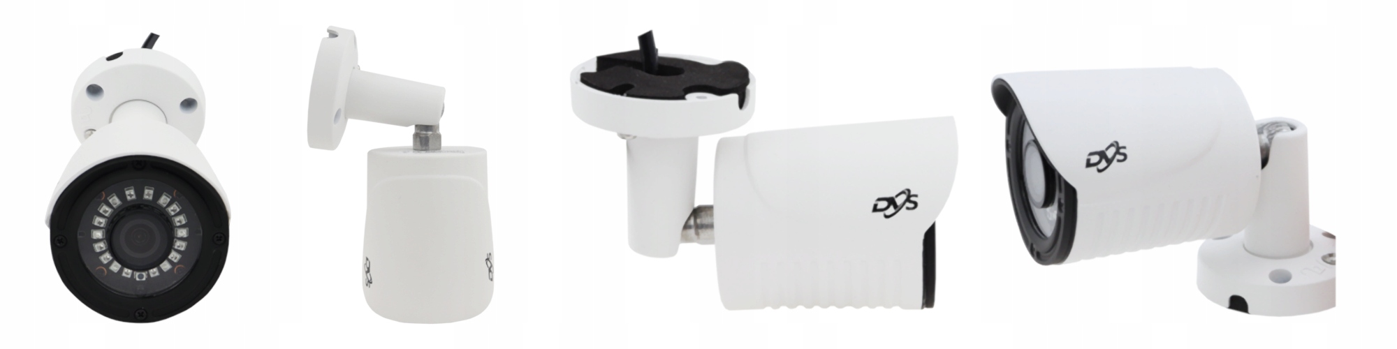 ZESTAW DO MONITORINGU DOMU 4 KAMERY ZEWNĘTRZNE ANALOG 5Mpx DVS POLSKA Klasa szczelności kamery IP66