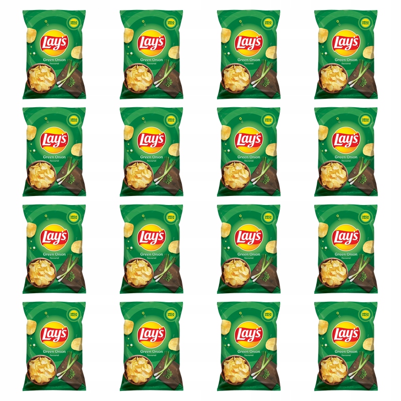 Lay's Green Onion 200g X16