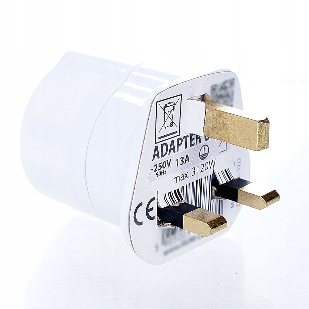 przejściówka polsko-angielska adapter Ue-uk