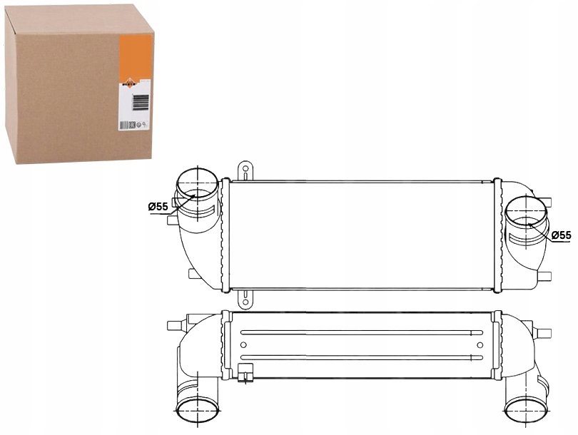 INTERCOOLER NRF 282712F050 96559