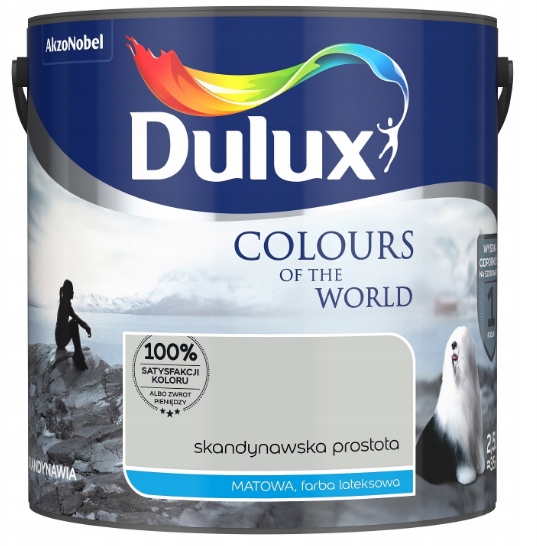 DULUX KOLORY ŚWIATA SKANDYNAWSKA PROSTOTA 2.5L