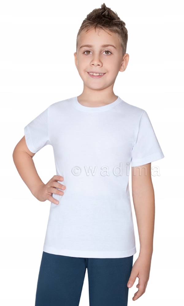 

Polski Podkoszulek T-shirt Wadima 134 Biały