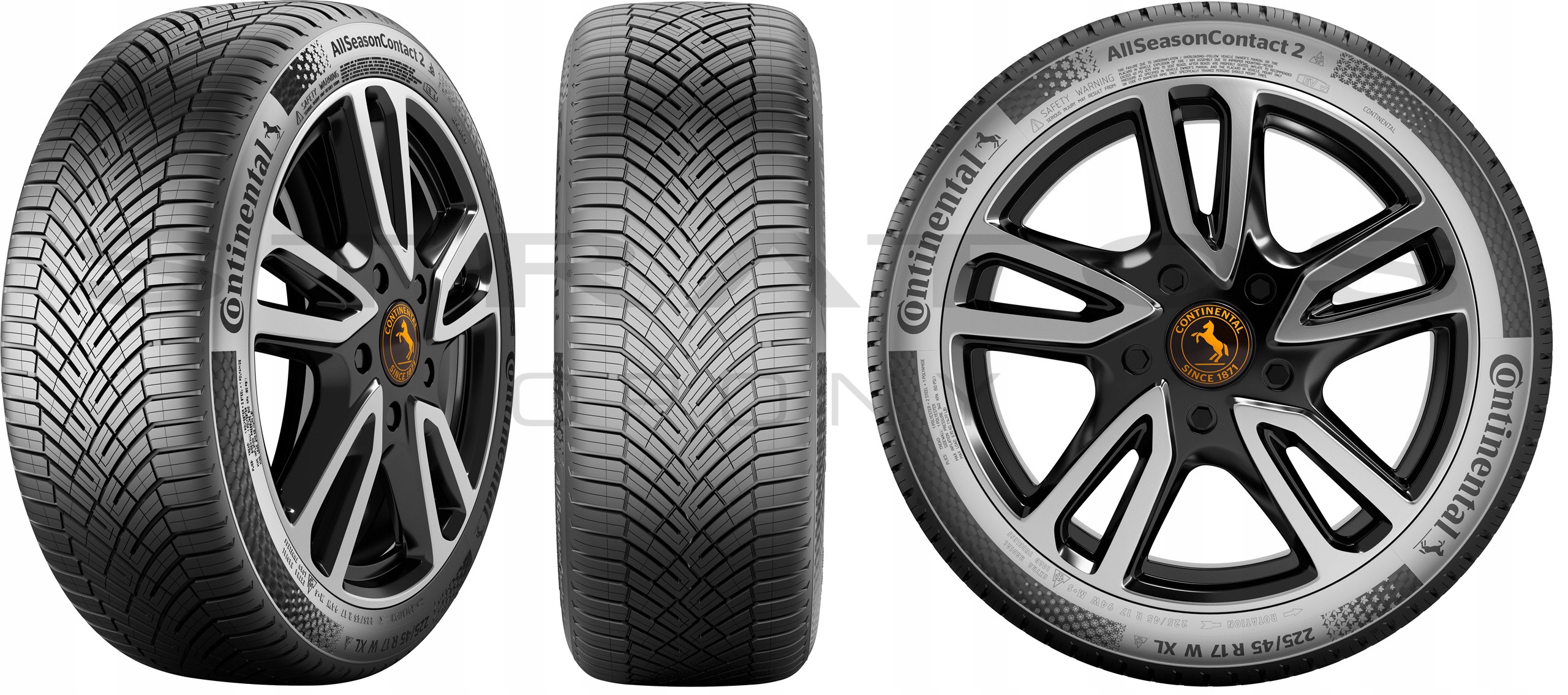 4x 235/60/18 V XL Continental Allseasoncontact 2 Całoroczna