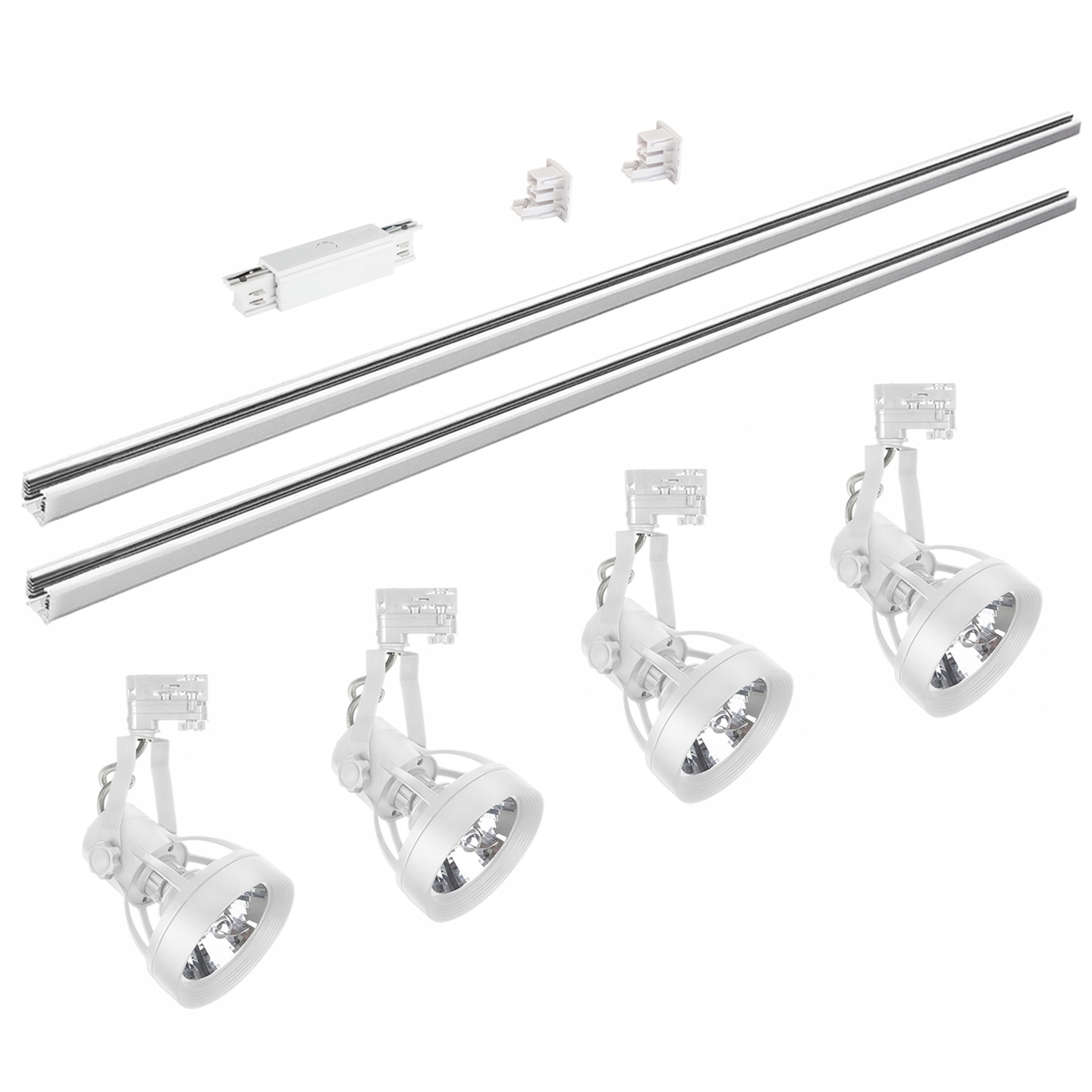 Zasilanie Środkowe do Szynoprzewodu + 4x Reflektor