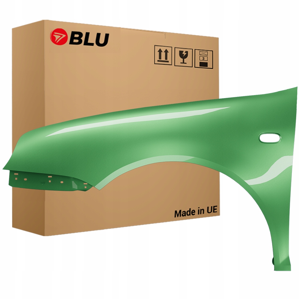 Blu Blatník Vw Golf IV 4 LA6P levý zelený 97-06 přední pozink