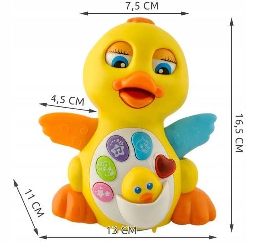 KACZUSZKA INTERAKTYWNA GRA JEŹDZI MACHA SKRZYDŁAMI Rodzaj inny