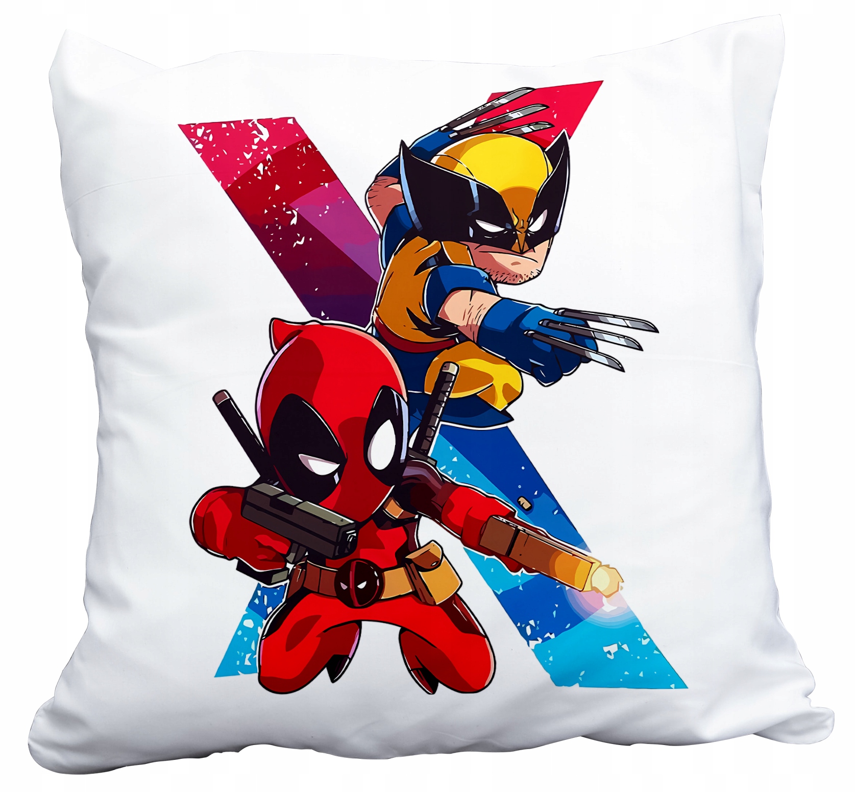 Polštář Deadpool Wolverine Marvel Superhrdina Dárek Jméno