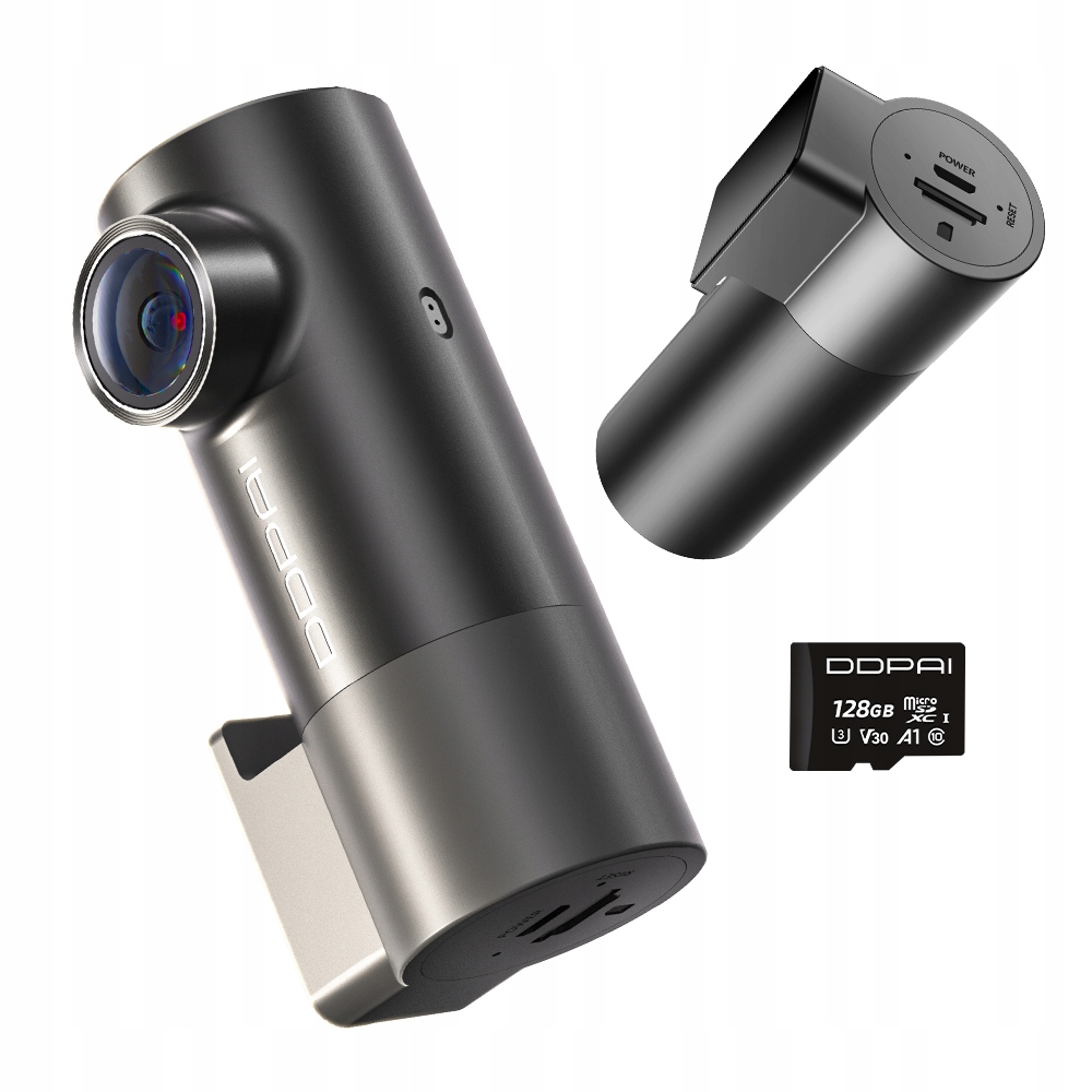 Videorekordér Ddpai Mini Pro 4K Kamera Automobilová NightVIS WIFI6 +128GB