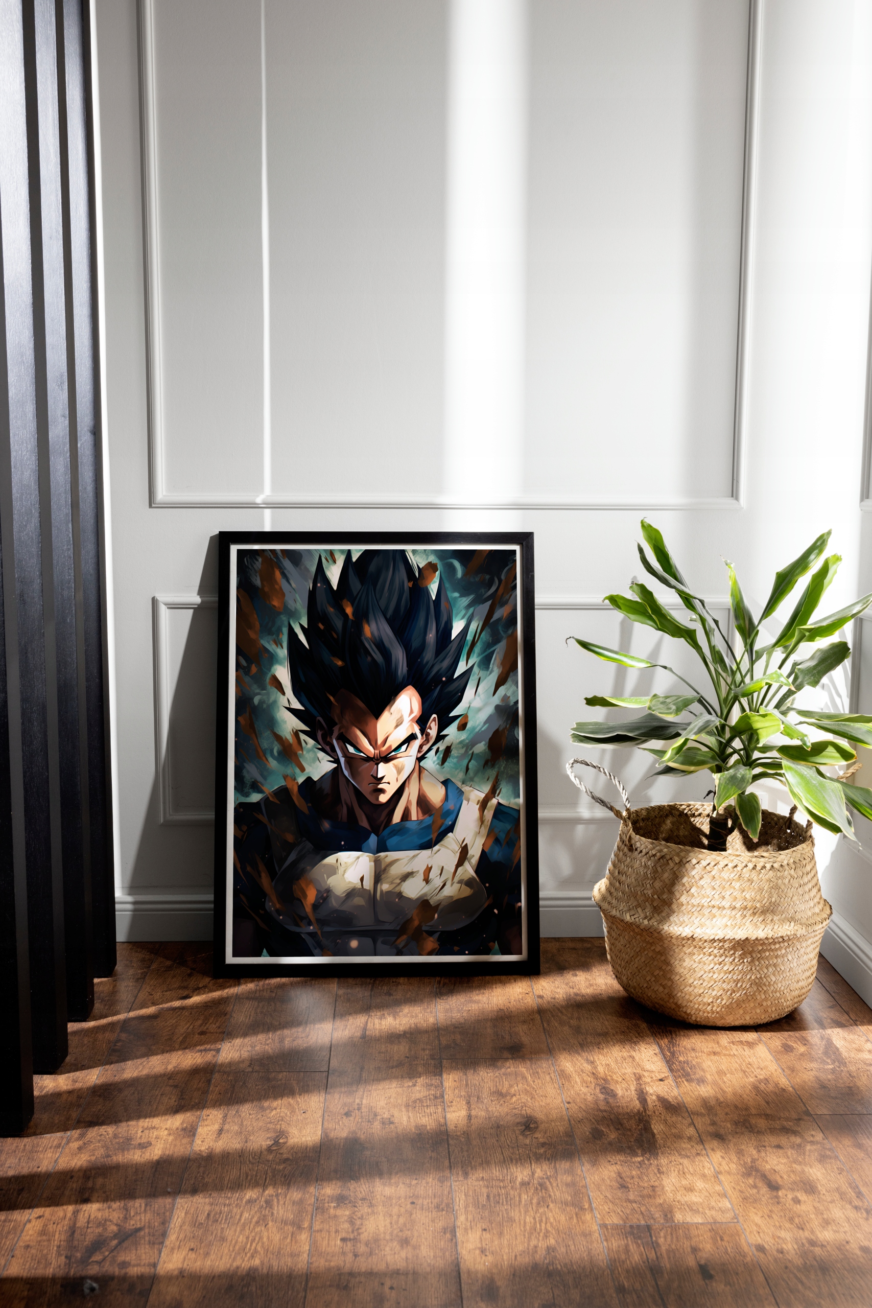 Plakat na Ścianę Obraz Dragon Ball Z Vegeta SSJ2 Anime 70x100 cm Premium Szerokość produktu 70 cm