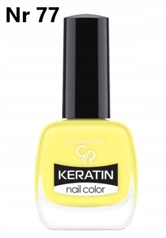 

Lakier do paznokci keratyna Golden Rose Keratin 77