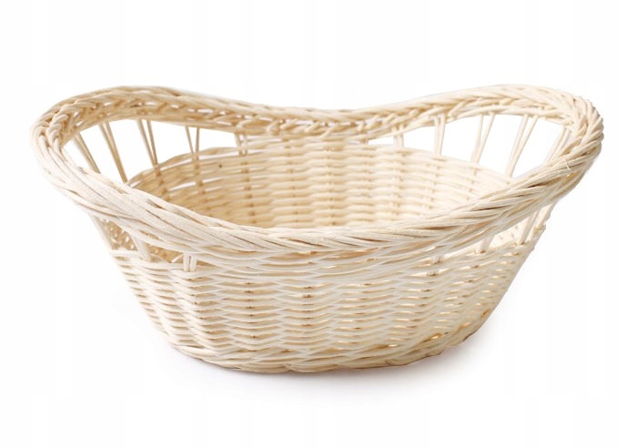 OWALNY KOSZYK RATTANOWY 25x17x8/10 cm Marka Tin Tours