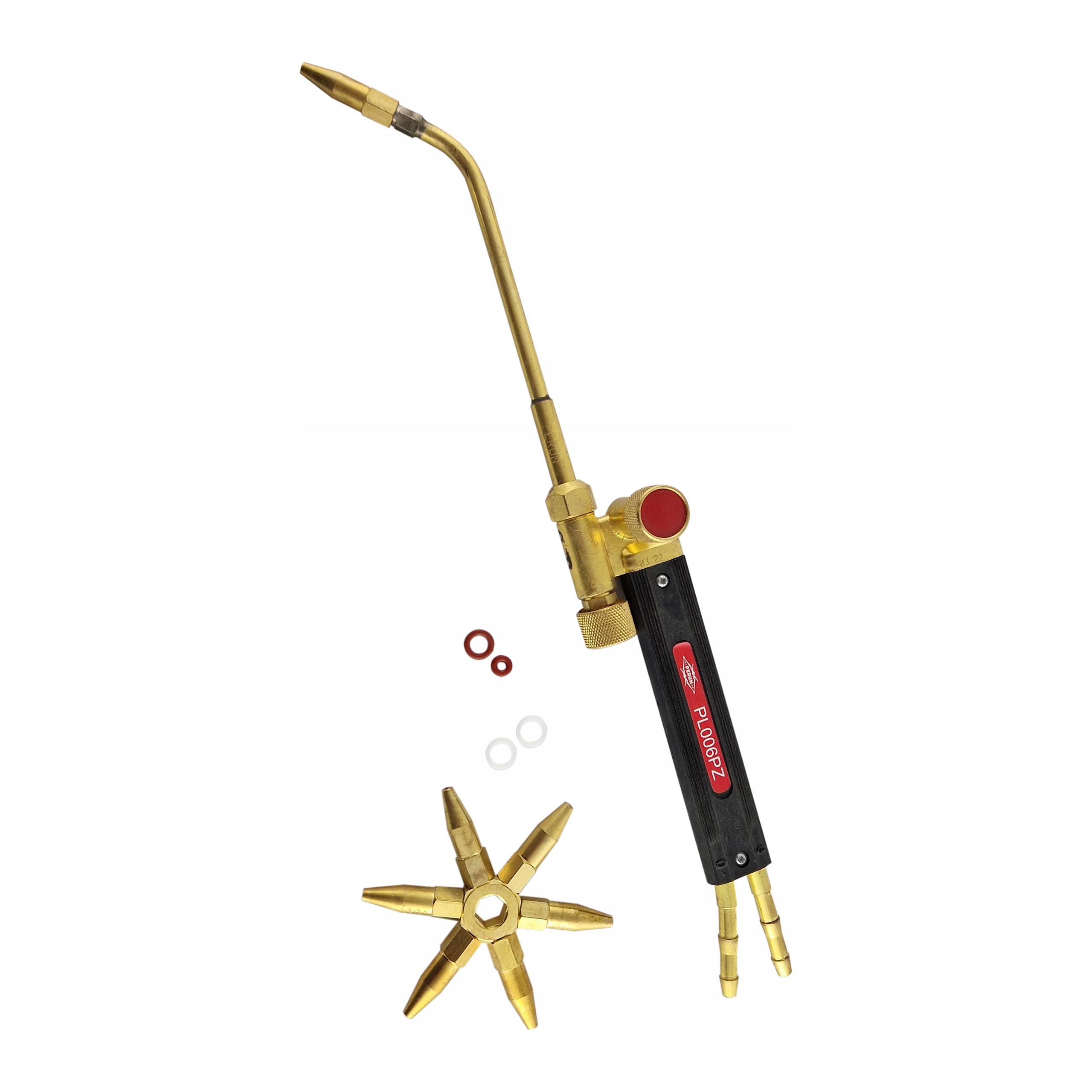 Hořák Pro Tvrdé Pájení Perun plynový ohřev propan kyslík trysky