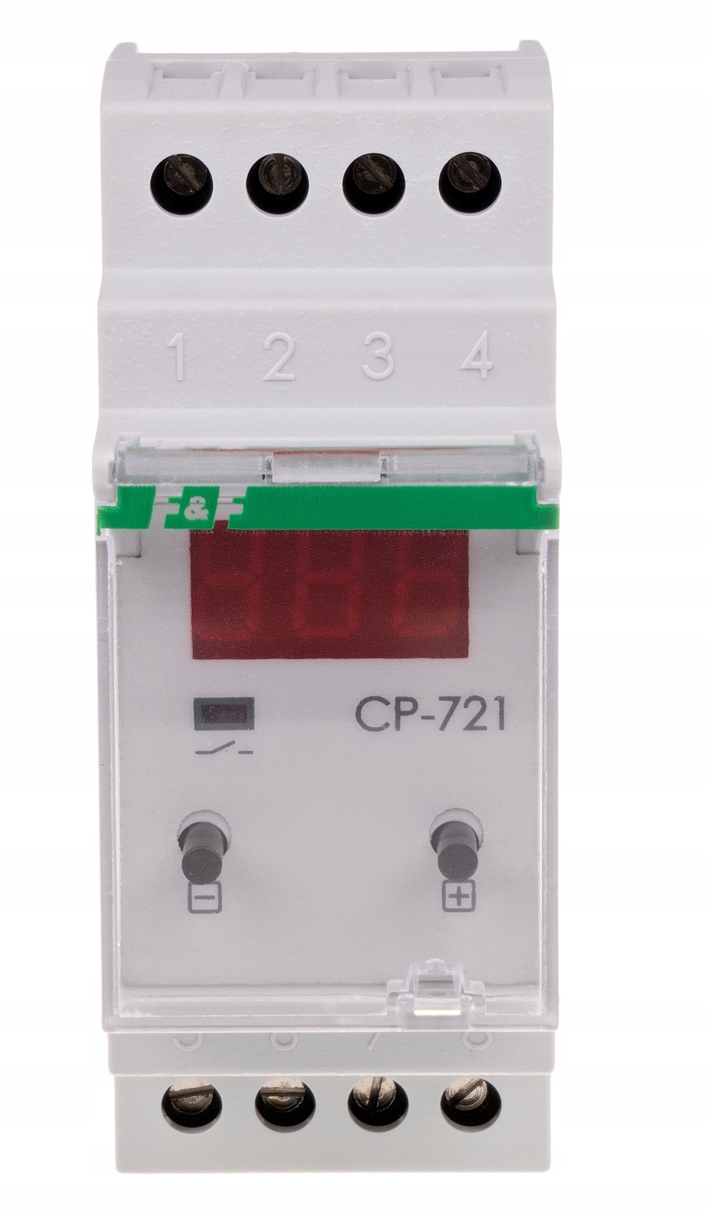 Napäťový relé CP-721 digitálny F&f