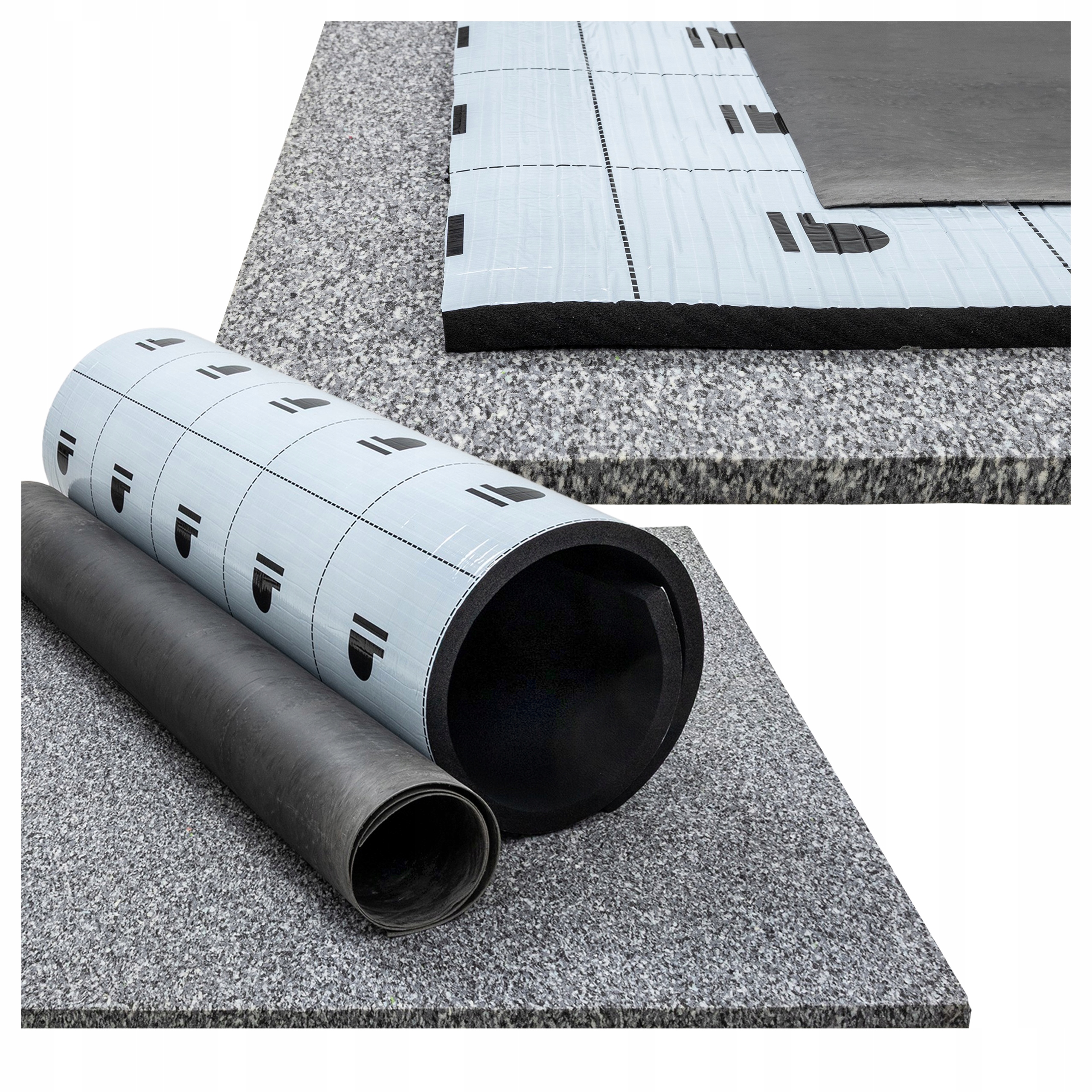 Súprava na odhlučnenie podhľadu, izolácia, ticho od suseda, 40 mm