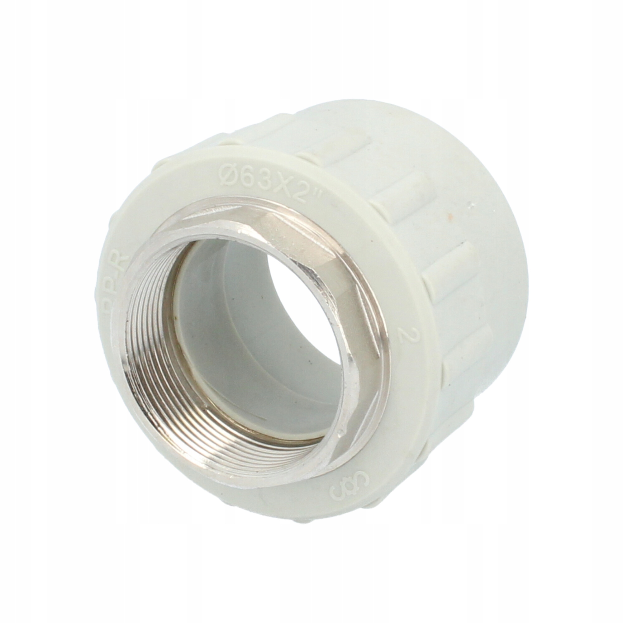 

Złączka Pp-r zgrzewana 63x2'' Gw polipropylen