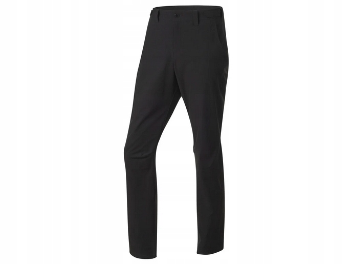 Crivit spodnie funkcyjne męskie trekkingowe z regulowanym pasem 54 czarny