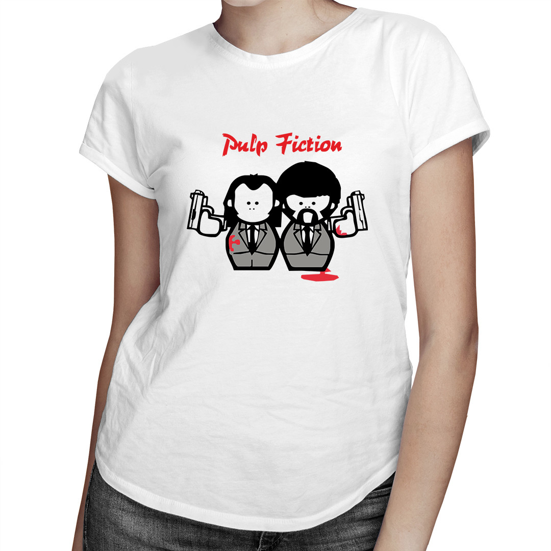 

Pulp Fiction Cartoon - koszulka dla niej