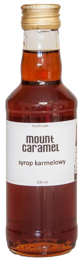Levně Mount Caramel Handmade Karamelový Sirup Bez Konzervantů 500 ml