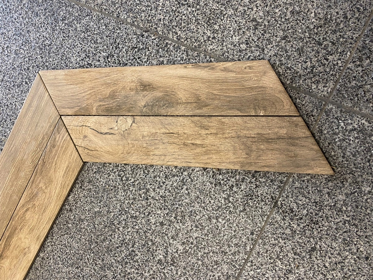 gres płytka jodełka brown 8x40 Home design chevron Kod producenta Home Design