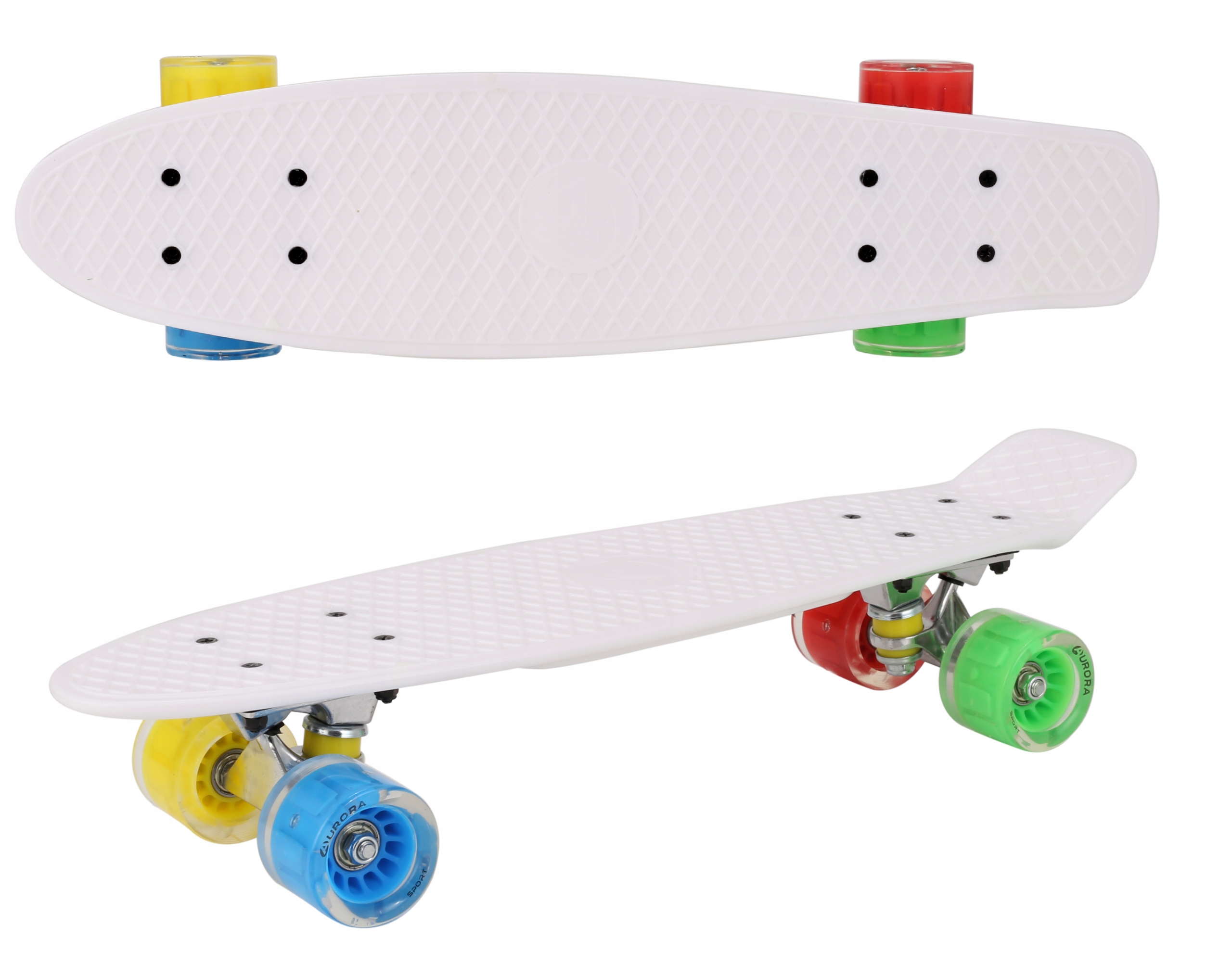 DESKA FISZKA FISHBOARD 100KG 56CM KOŁA LED KOLORY Kolor inny