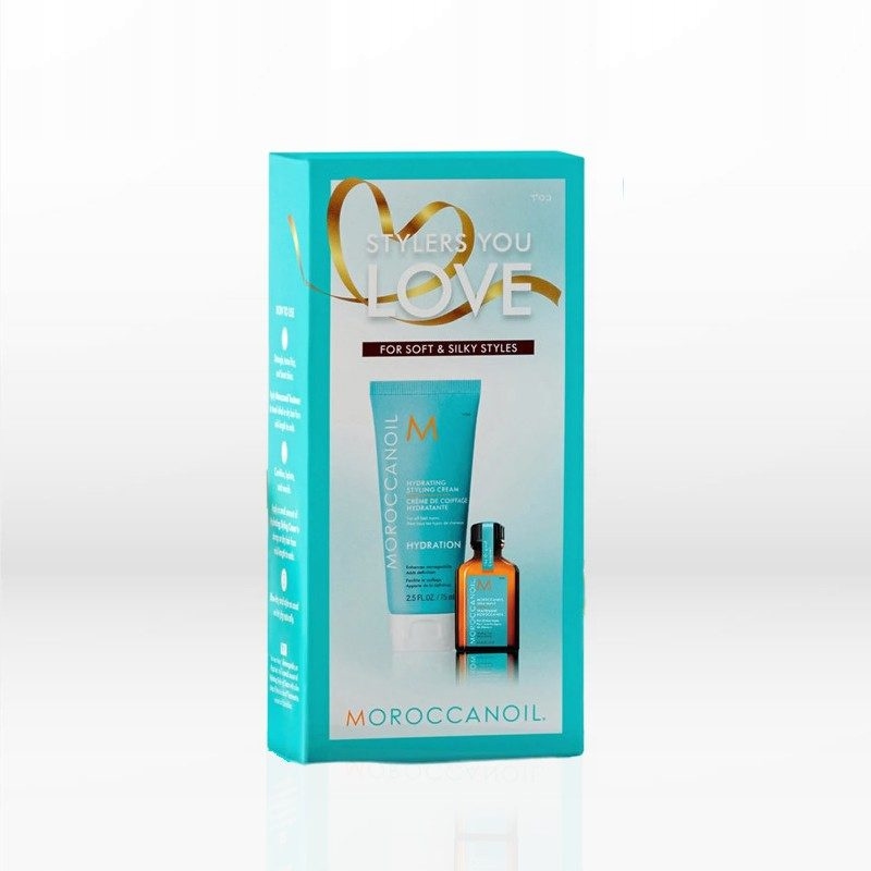 Moroccanoil Stylers You Love Duo Mini Zestaw Nawilżający do Włosów Suchych