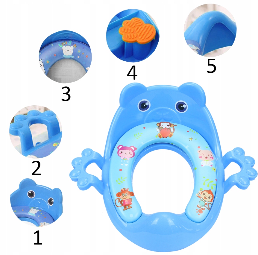 NAKŁADKA NA SEDES WC 8w1 ANTYPOŚLIZGOWA WYGODNA Bohater brak