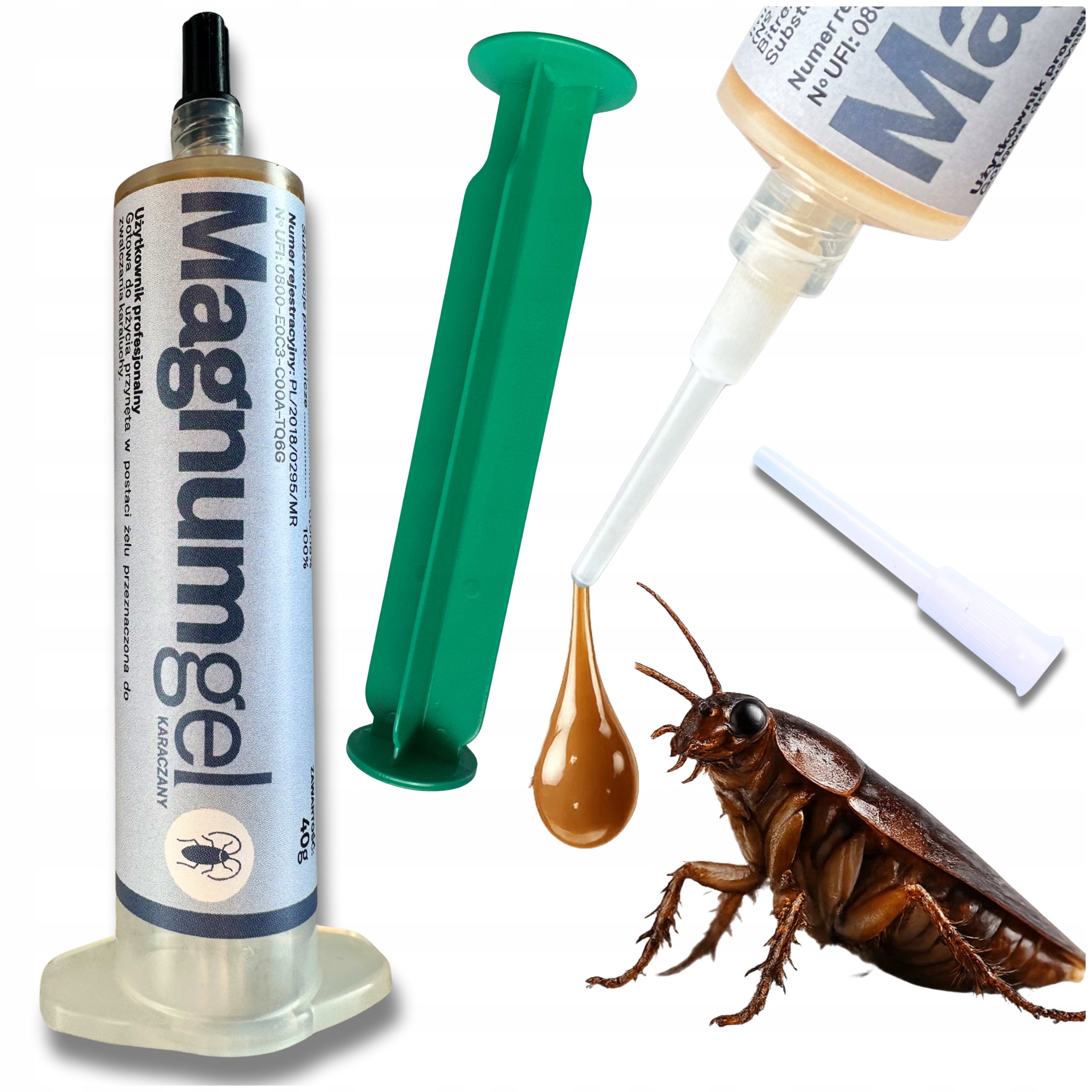 Silný Gel proti švábům, účinný Magnum Gel 40g Dárek