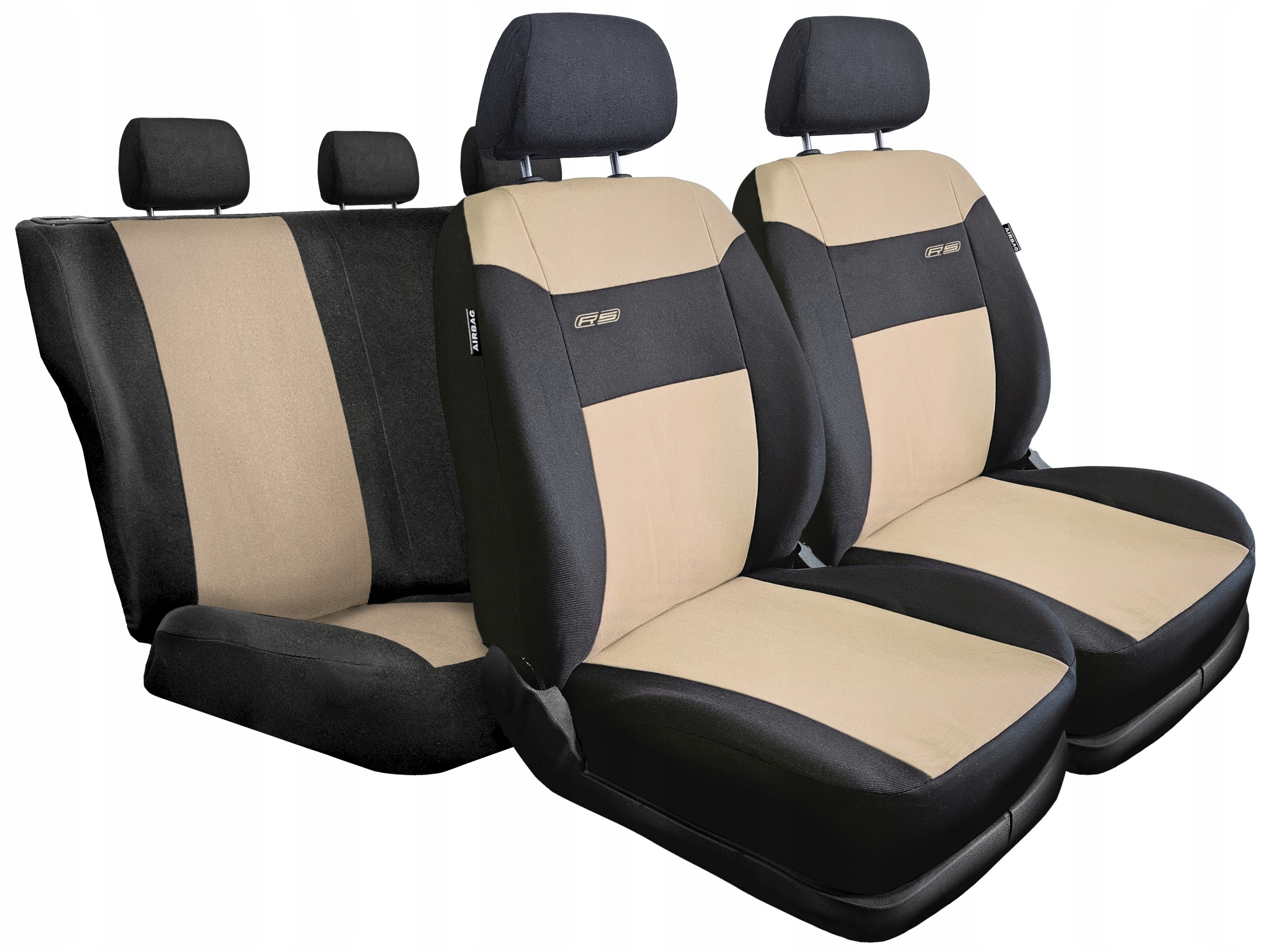 Pokrowce na fotele siedzenia samochodowe komplet do Ford Ecosport I II