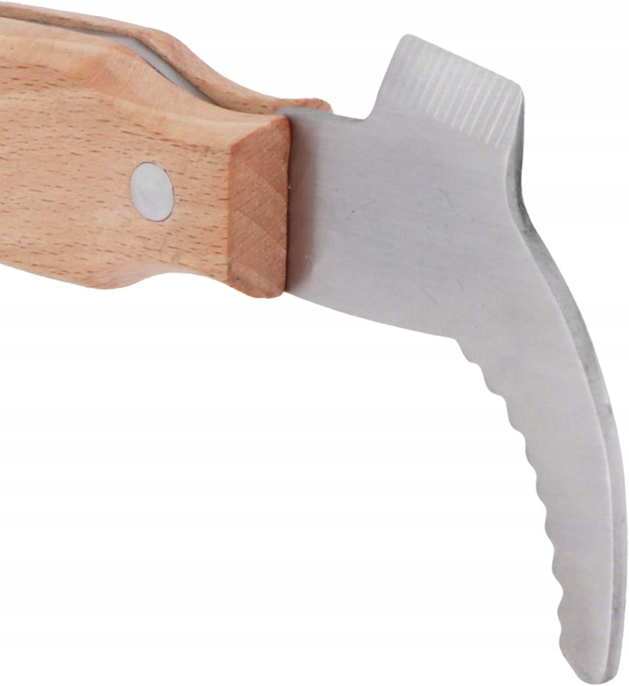 DŁUTO PASIECZNE Skrobak Rozpierak INOX Hak Drewniana Rączka do Ula Ramek Kod producenta BEE3820